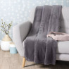 Plaid Gris et Jaune